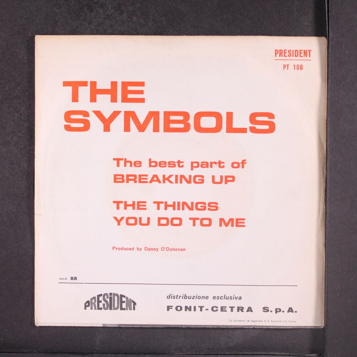 the best part of breaking up / the things you do to me by SYMBOLS