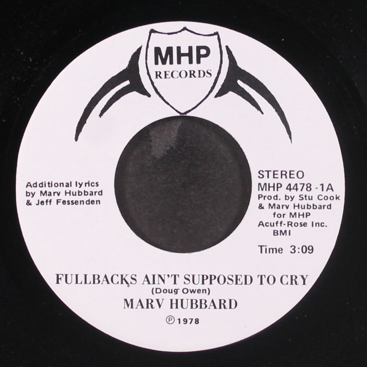 fullbacks ain't supposed to cry by MARV HUBBARD