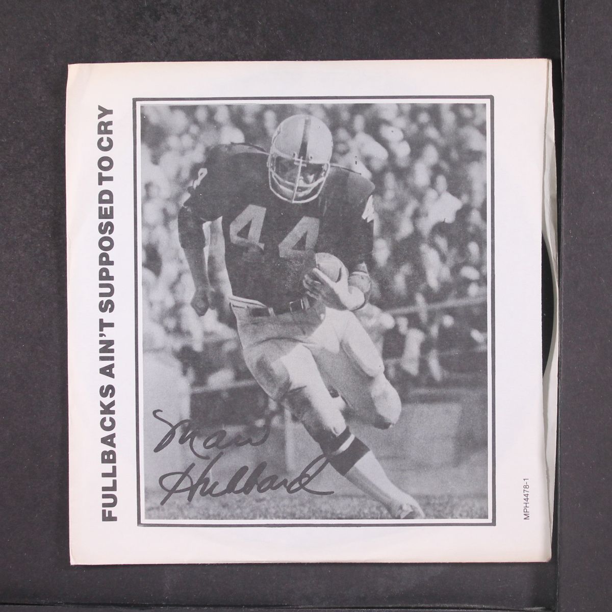 fullbacks ain't supposed to cry by MARV HUBBARD