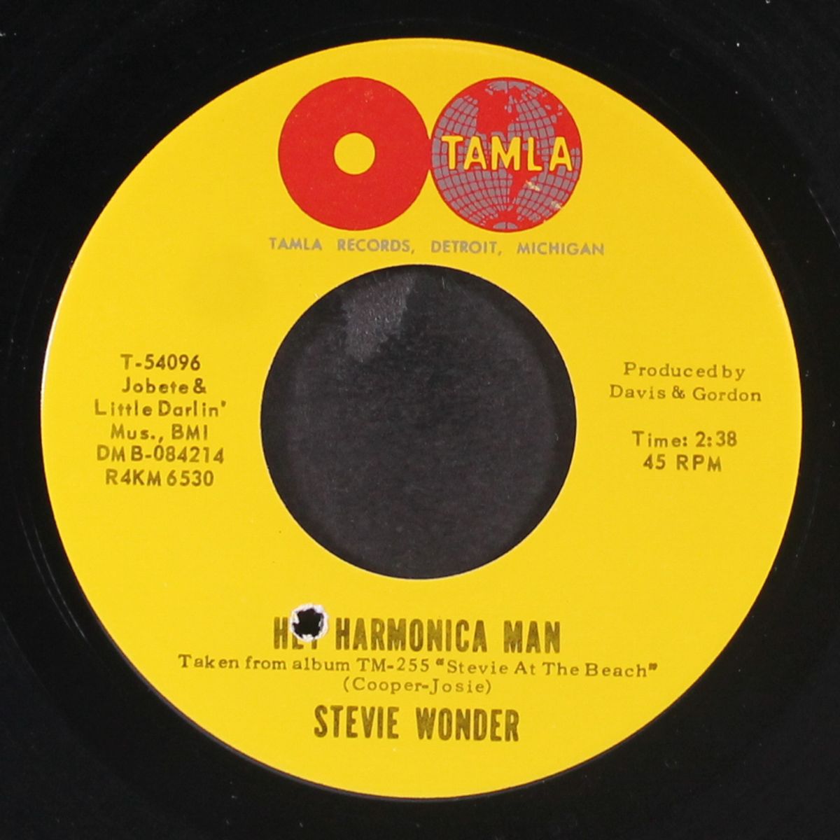 hey harmonica man / this little girl by STEVIE WONDER