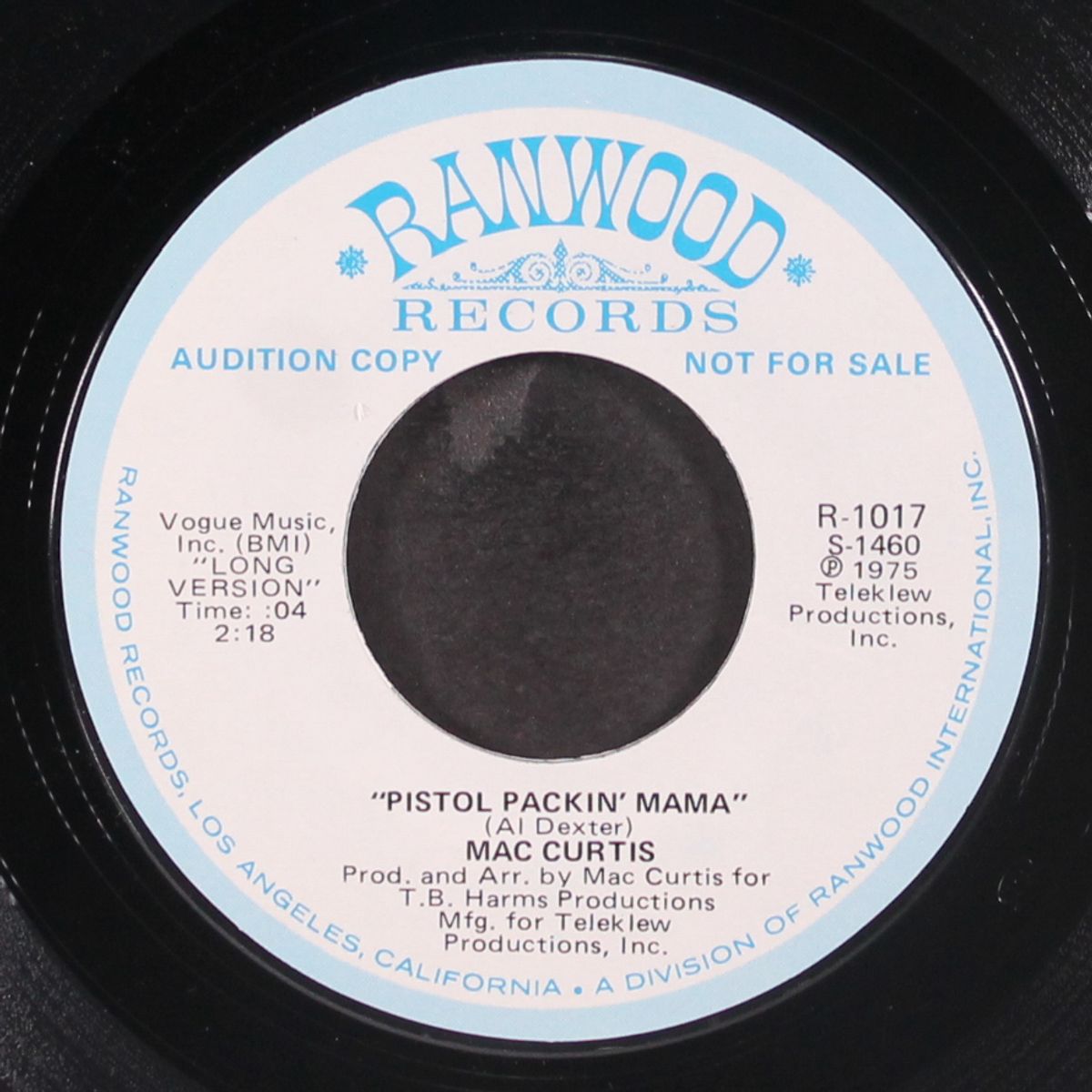 pistol packin' mama by MAC CURTIS
