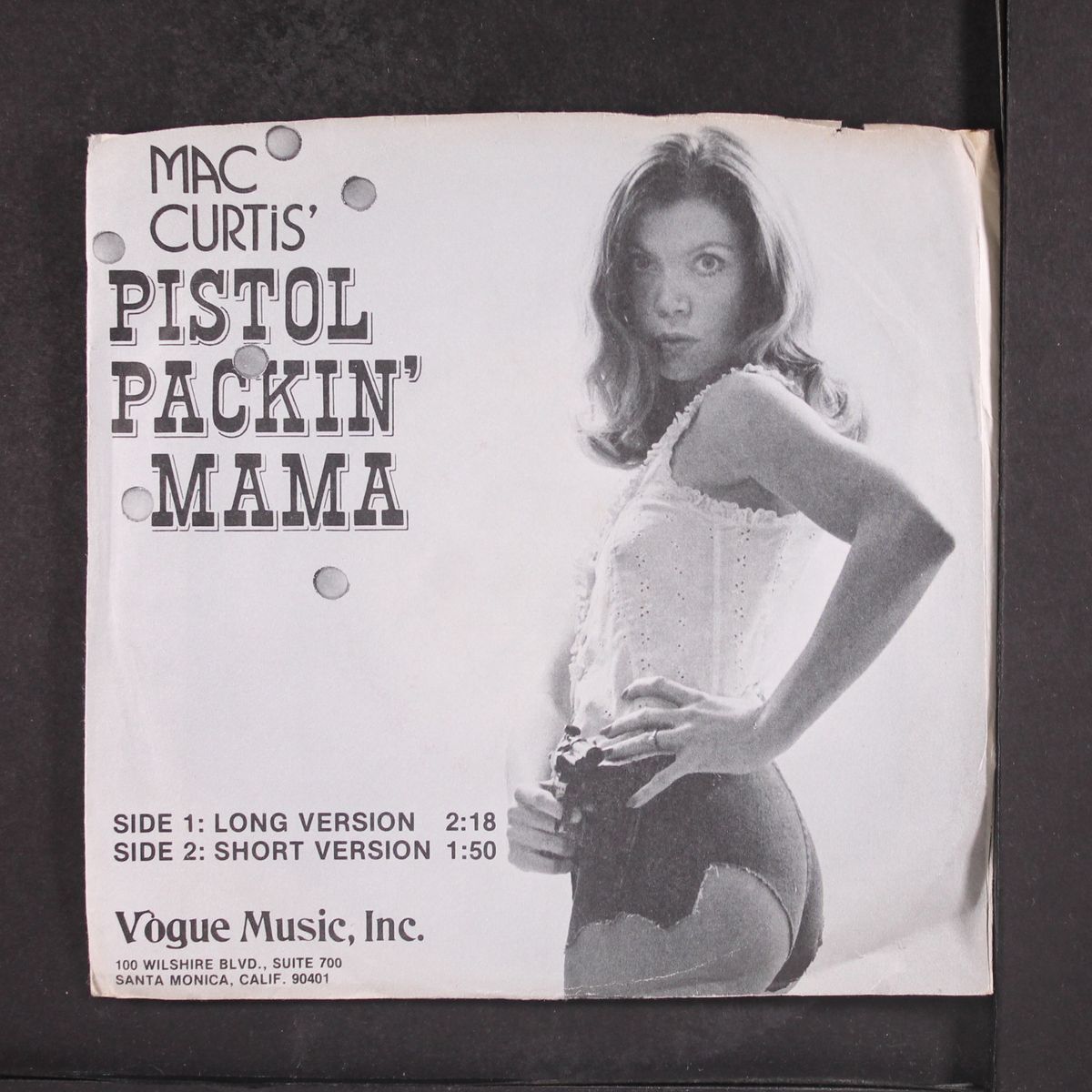 pistol packin' mama by MAC CURTIS