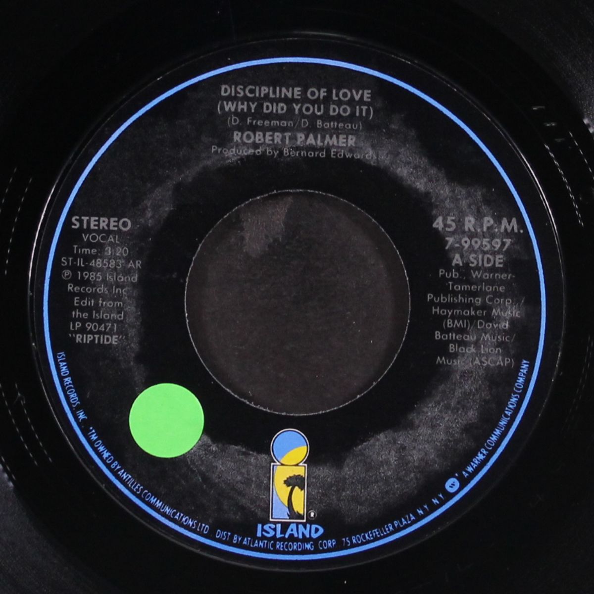 discipline of love / dance for me by ROBERT PALMER
