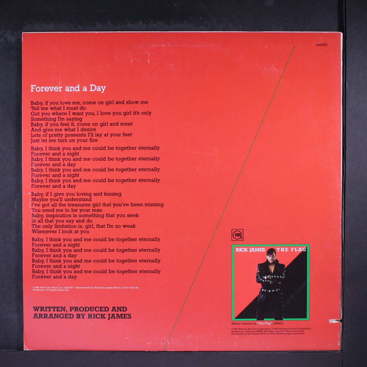 forever and a day by RICK JAMES