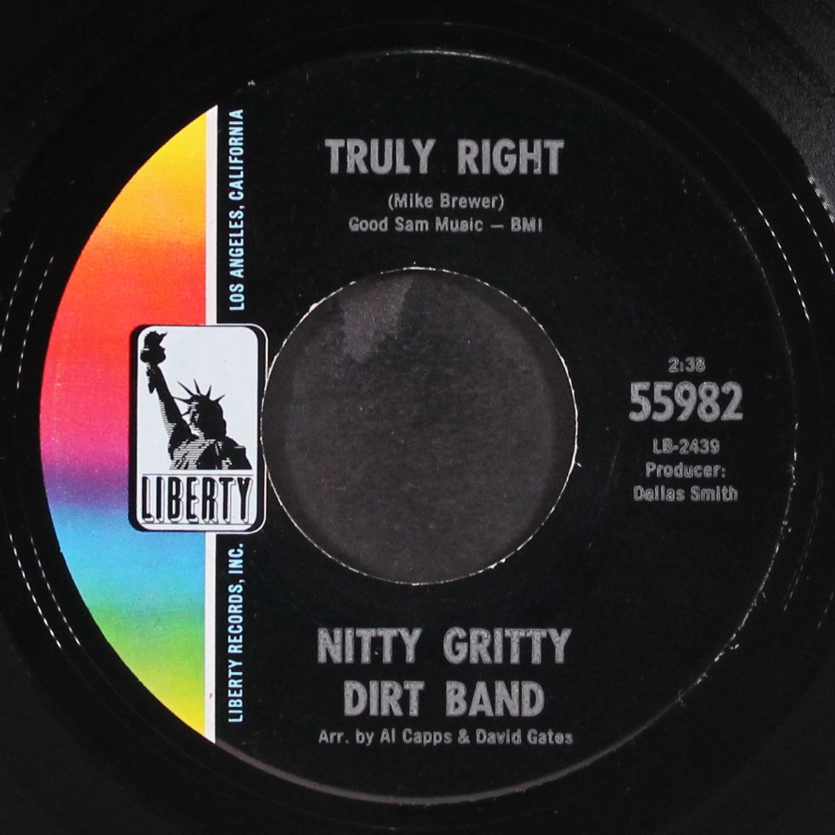 the teddy bear's picnic / truly right by NITTY GRITTY DIRT BAND