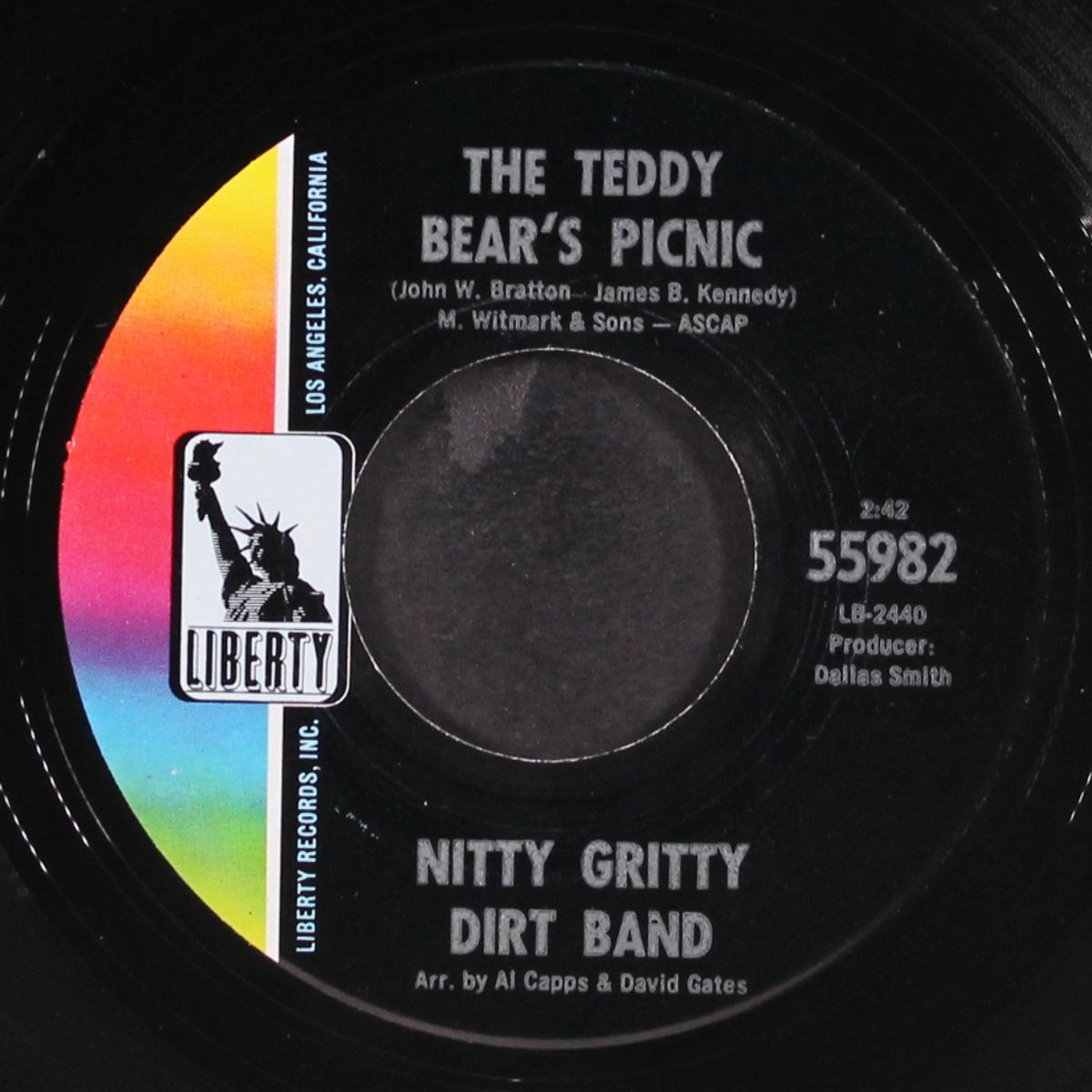 the teddy bear's picnic / truly right by NITTY GRITTY DIRT BAND