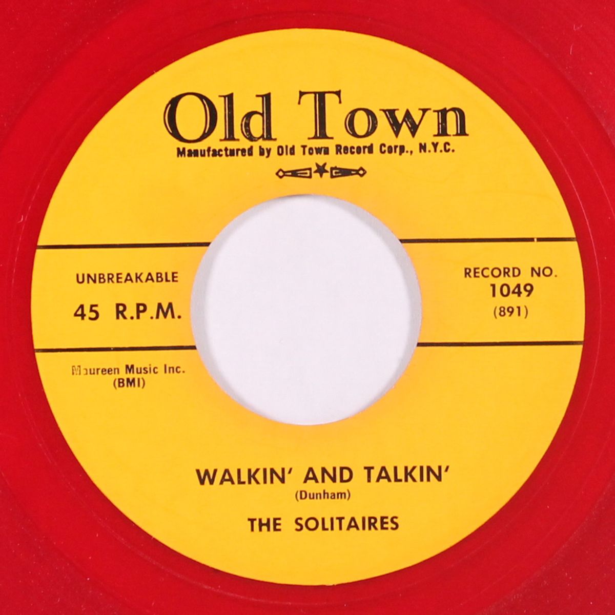 walkin' and talkin' / no more sorrows by SOLITAIRES