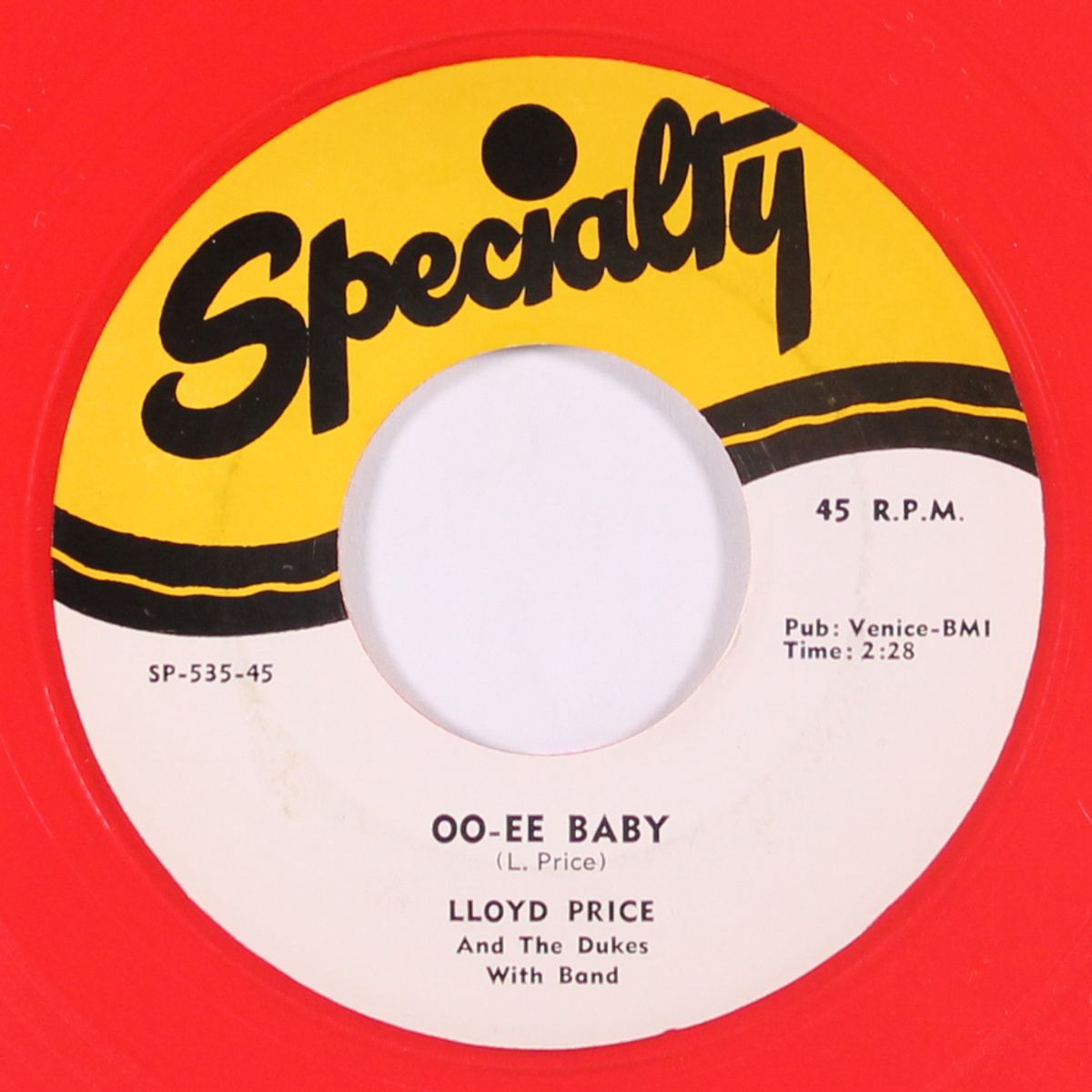 chee-koo baby / oo-ee baby by LLOYD PRICE & DUKES