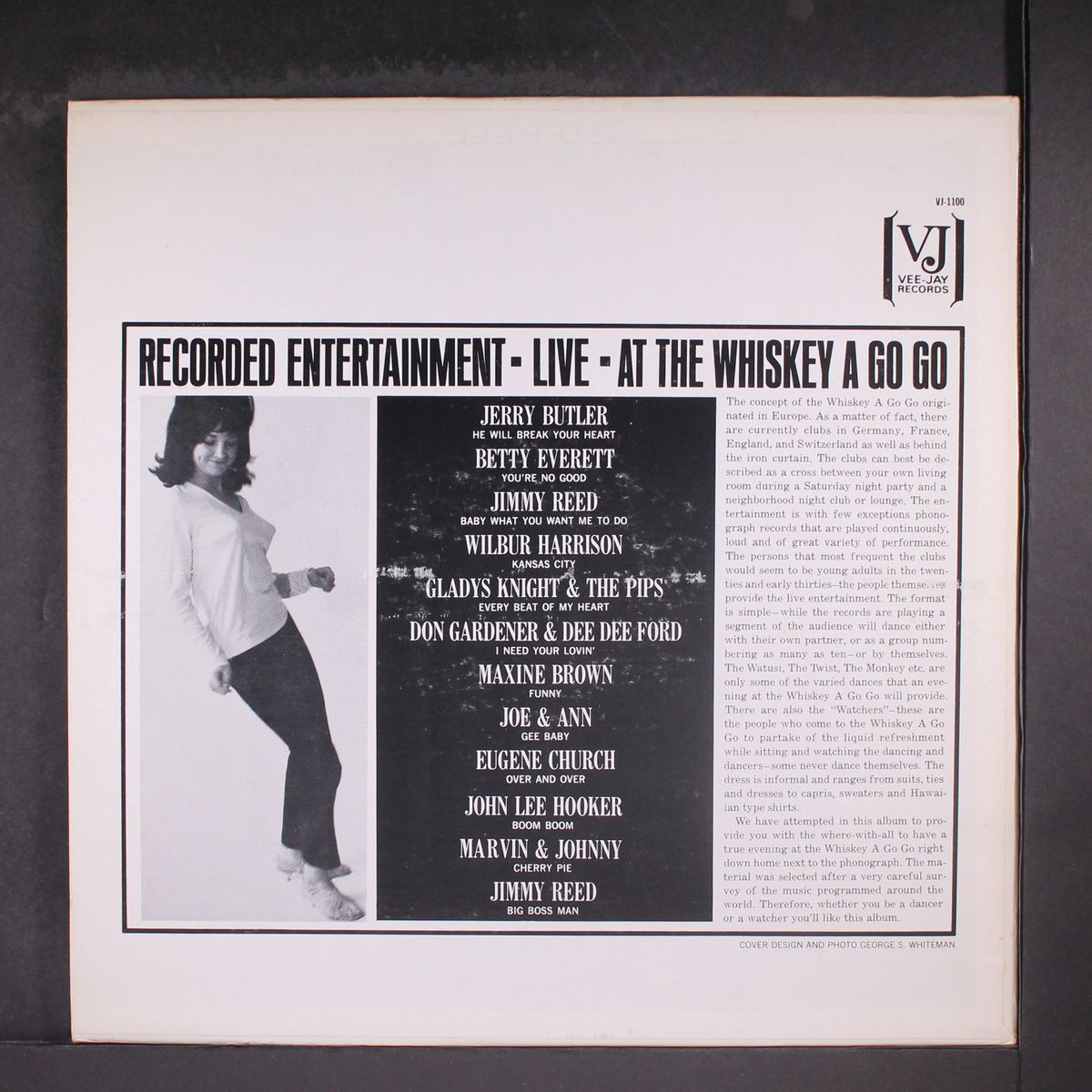 recorded entertainment live at the whiskey-a-go-go by VARIOUS