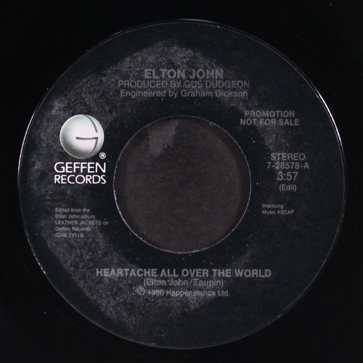 heartache all over the world by ELTON JOHN