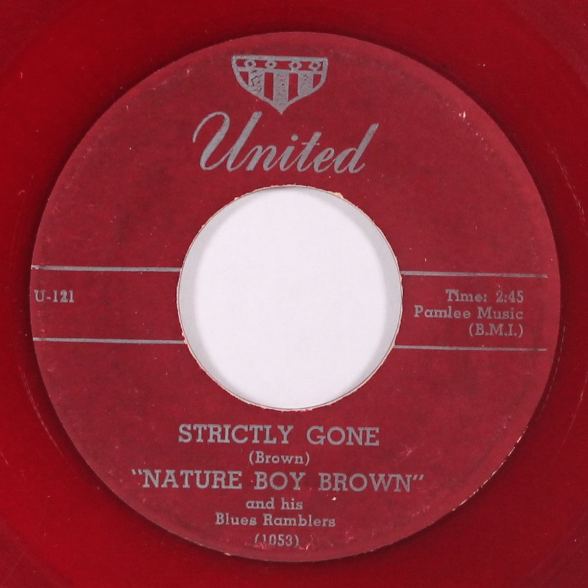 strictly gone / house party groove by NATURE BOY BROWN
