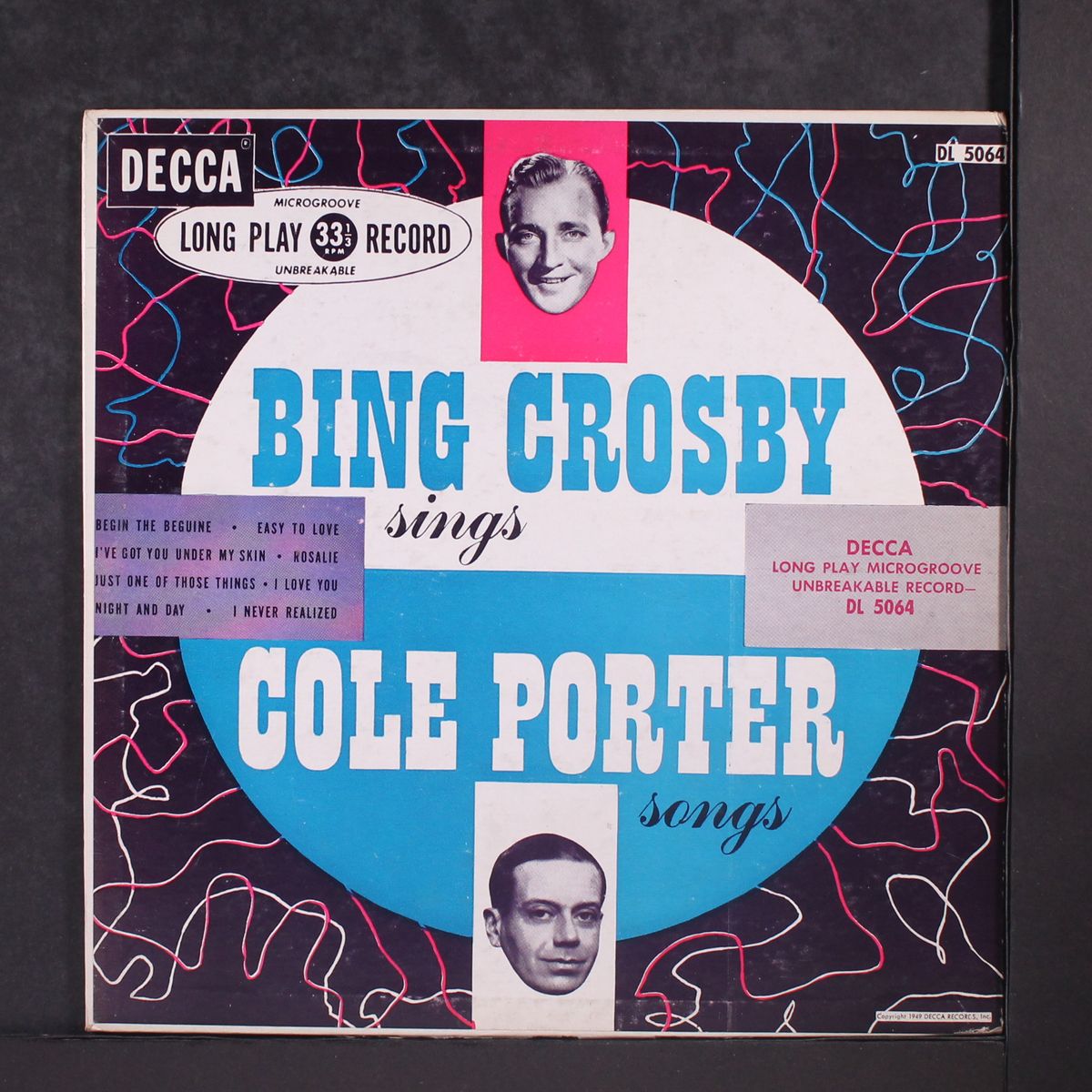 sings cole porter songs by BING CROSBY