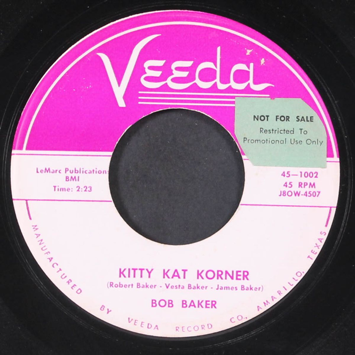 kitty kat korner / you played a melody by BOB BAKER