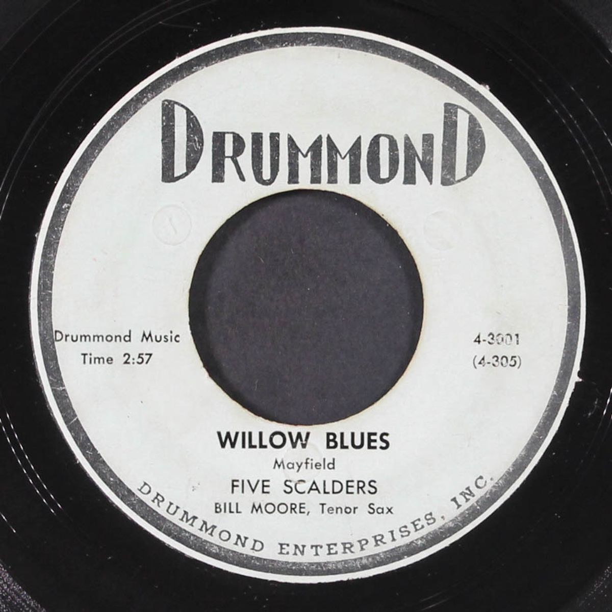 girl friend / willow blues by FIVE SCALDERS