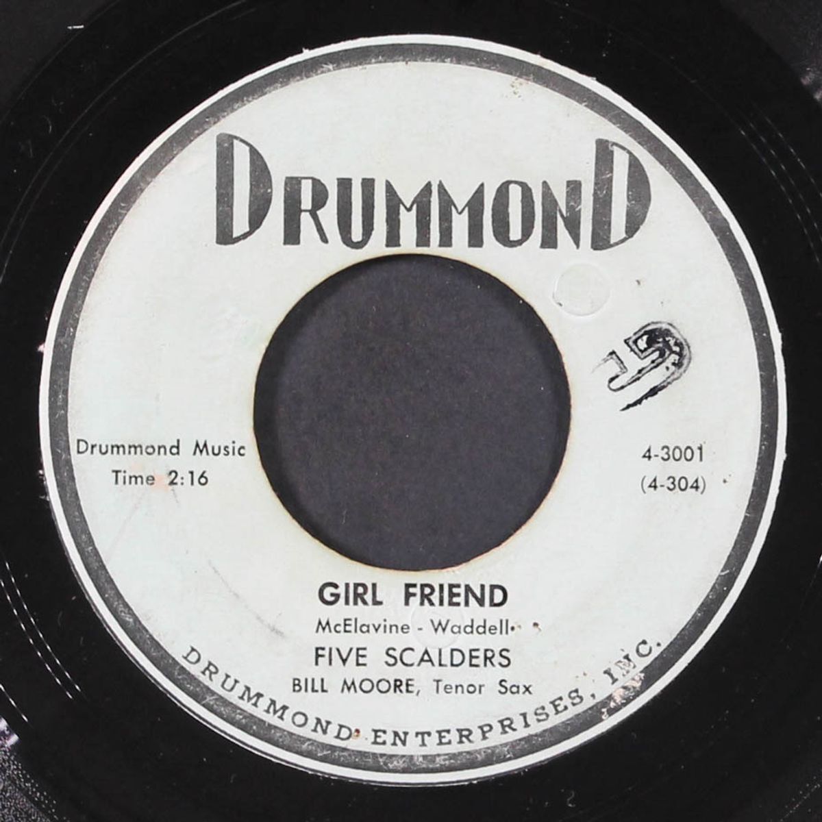 girl friend / willow blues by FIVE SCALDERS