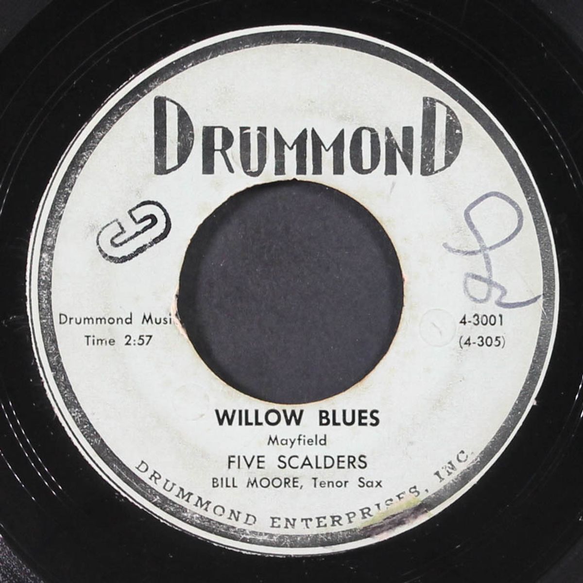 girl friend / willow blues by FIVE SCALDERS