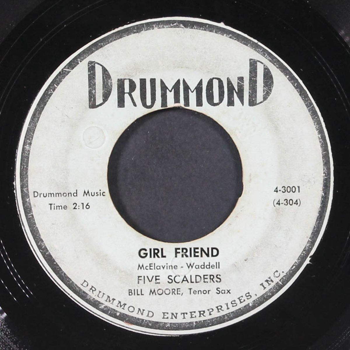 girl friend / willow blues by FIVE SCALDERS