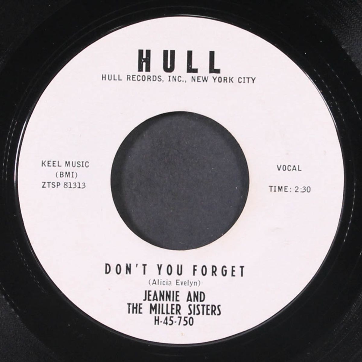 don't you forget / roll back the rug by MILLER SISTERS