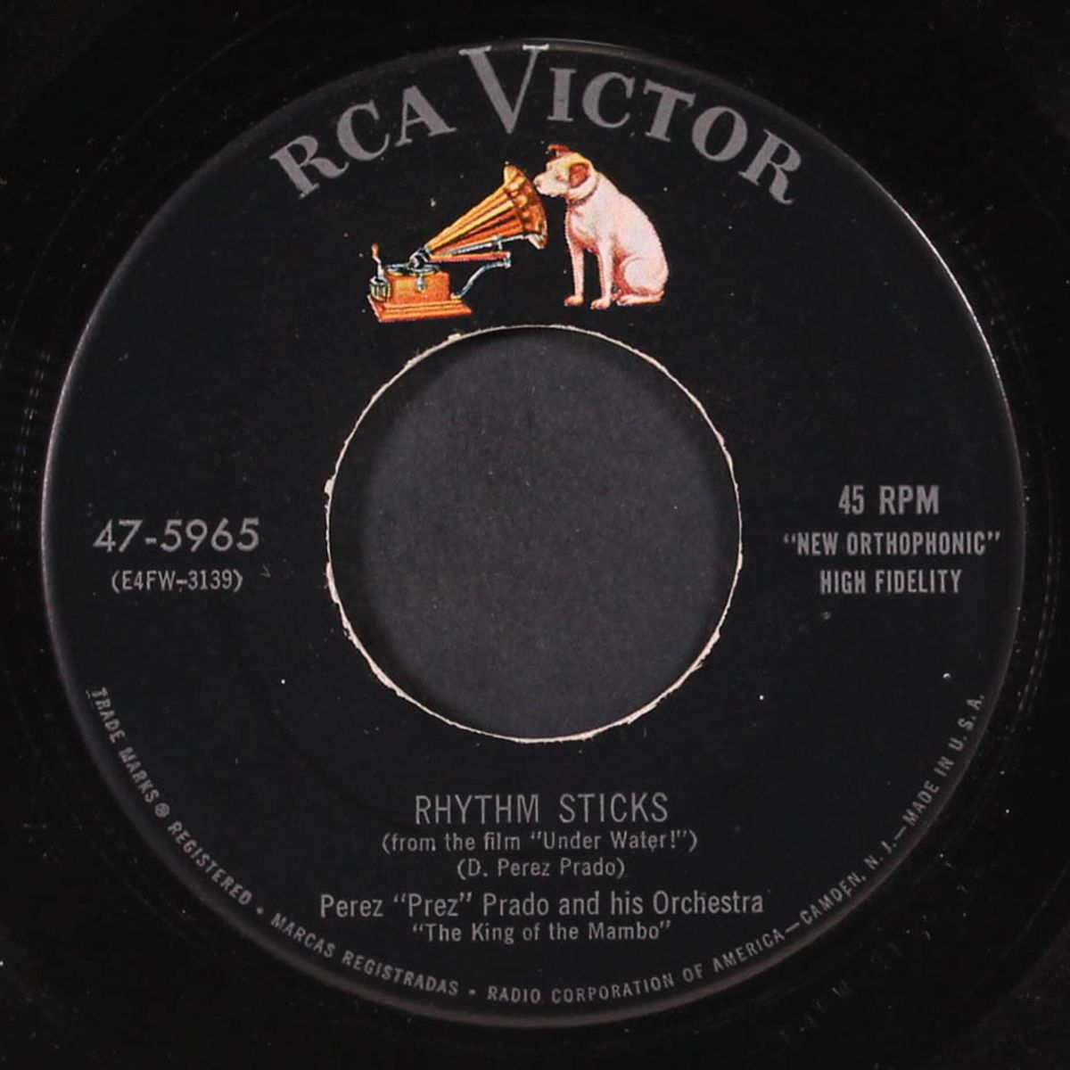 rhythm sticks / cherry pink and apple blossom white by PEREZ PRADO