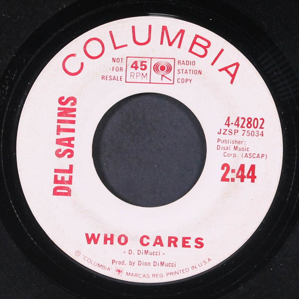feelin' no pain / who cares by DEL SATINS