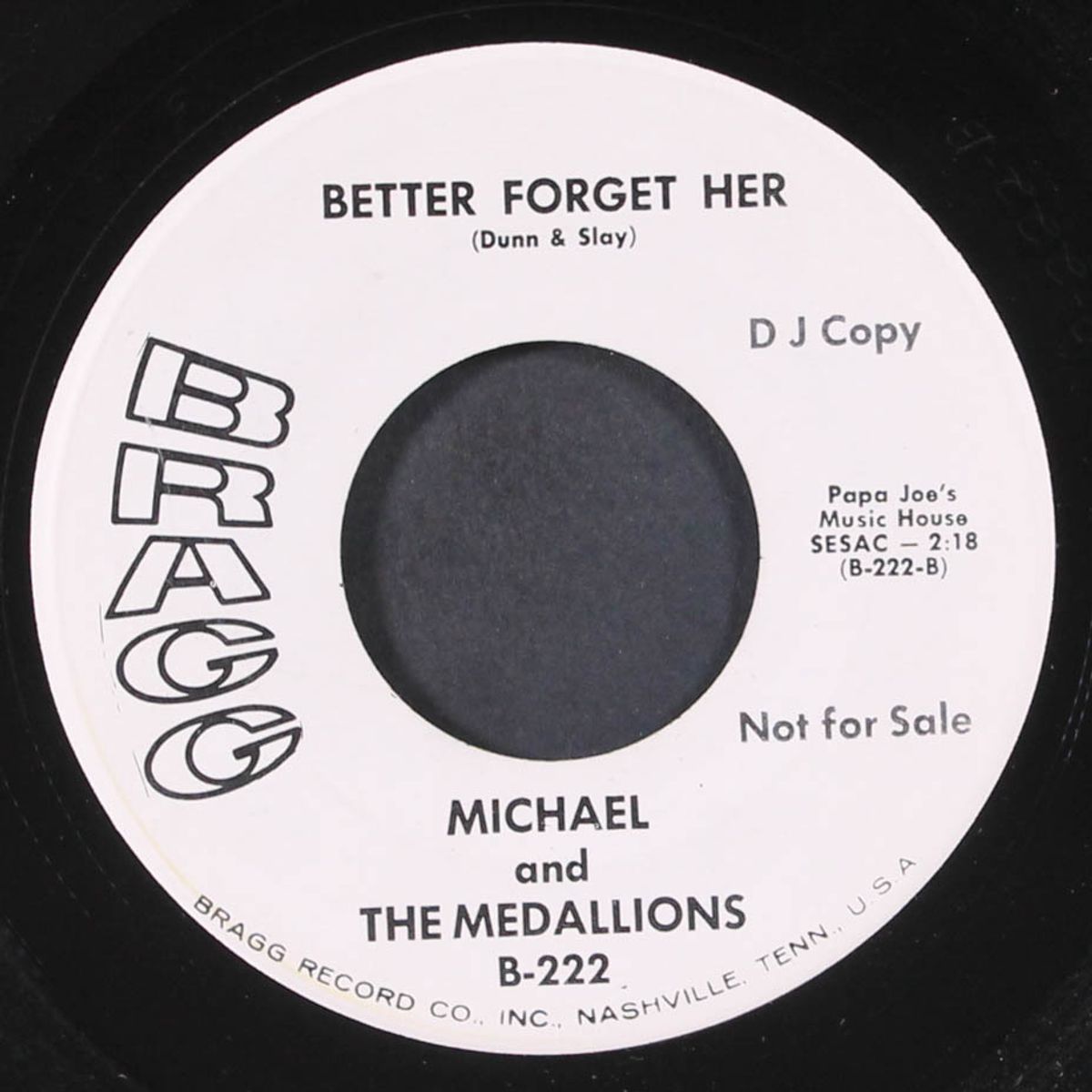 i wanna talk to you / better forget her by MICHAEL & MEDALLIONS