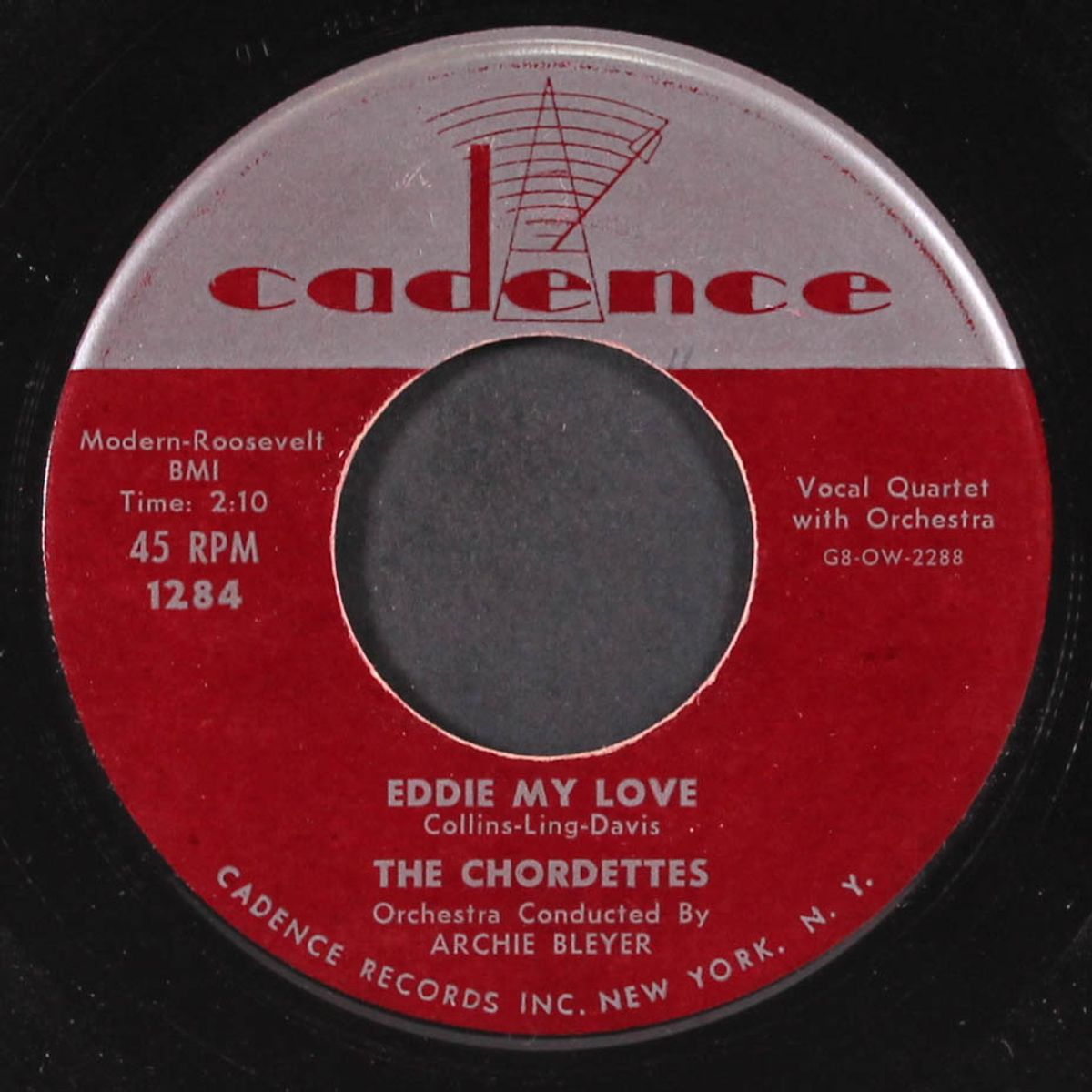 eddie my love / whistlin' willie by CHORDETTES