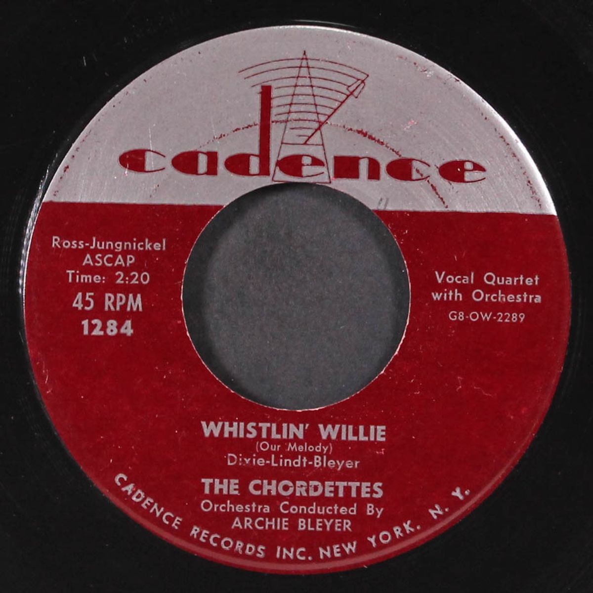 eddie my love / whistlin' willie by CHORDETTES