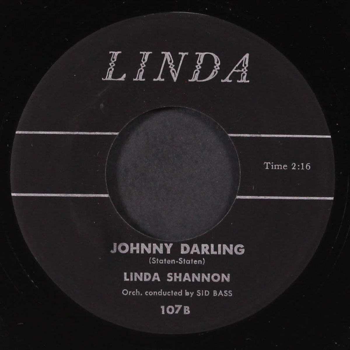 johnny darling / no more love by LINDA SHANNON