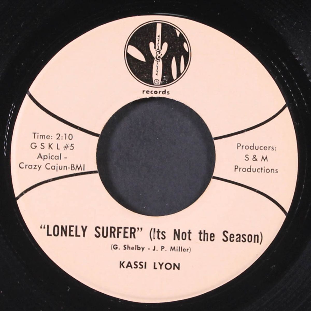 lonely surfer / flowers for her hair by KASSI LYON