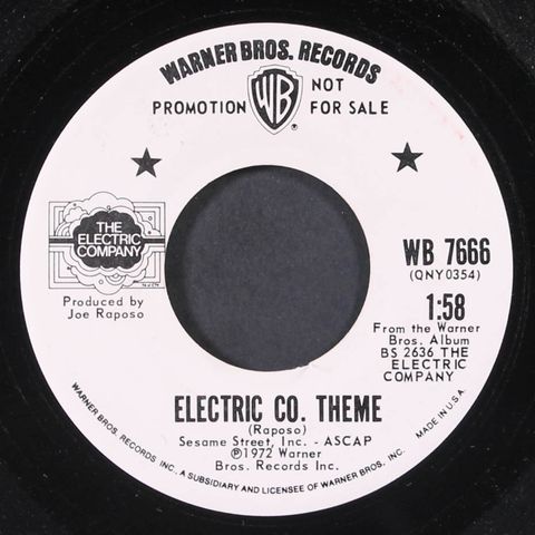 ELECTRIC COMPANY / SESAME STREET