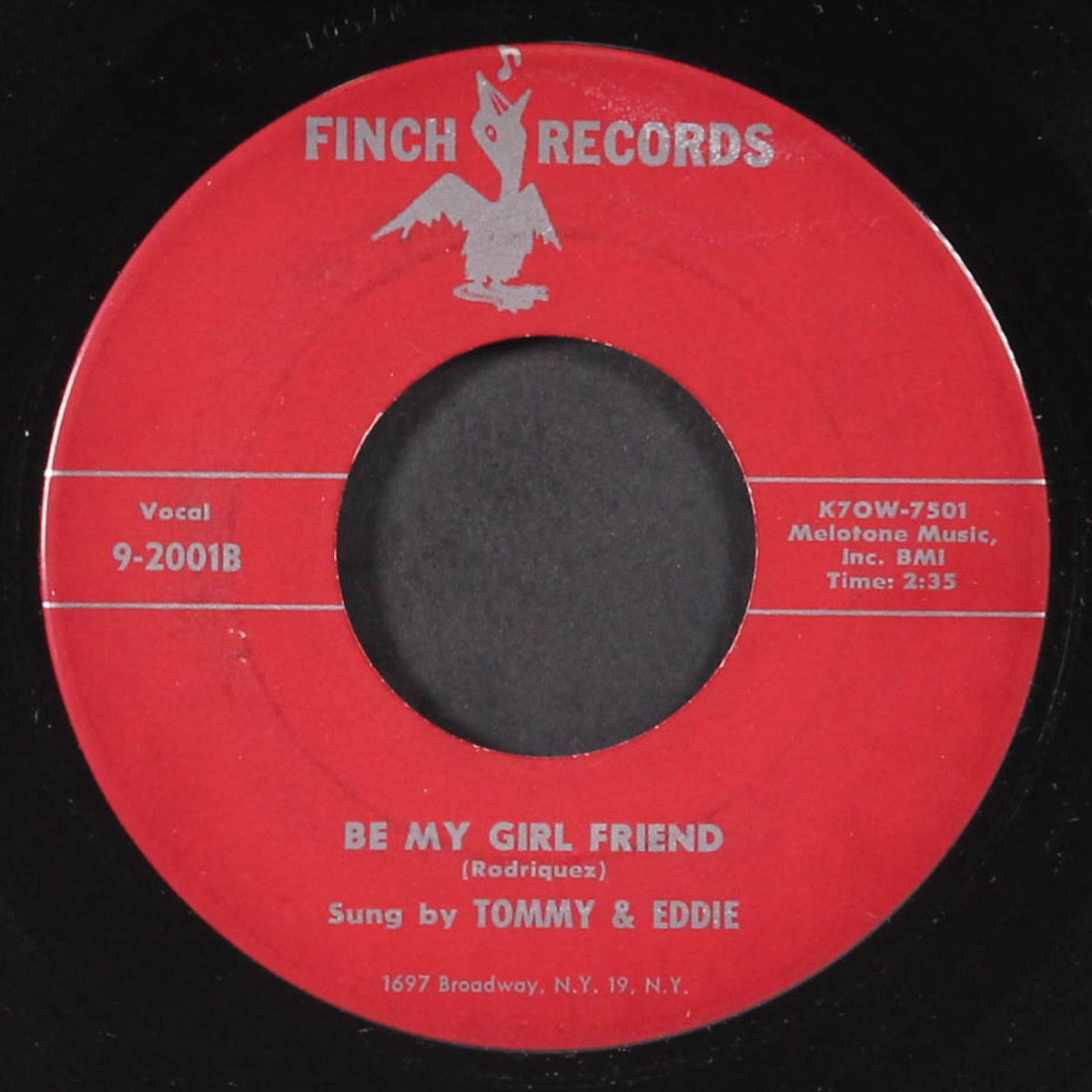 i'll always be true / be my girl friend by TOMMY & EDDIE
