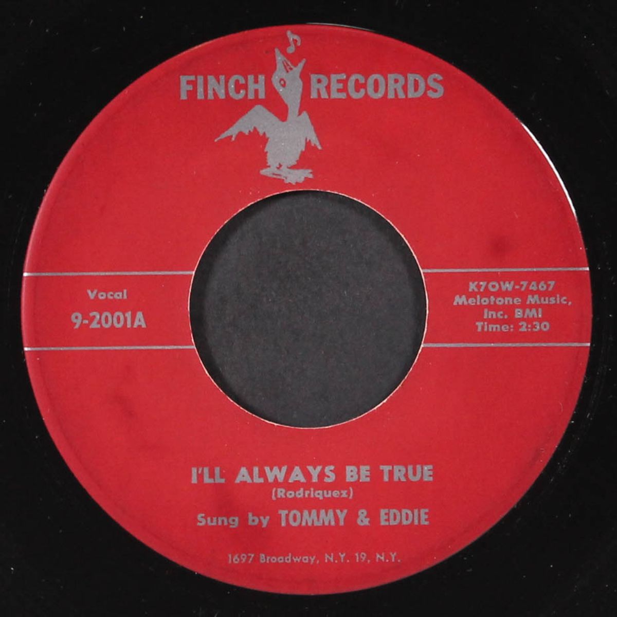 i'll always be true / be my girl friend by TOMMY & EDDIE