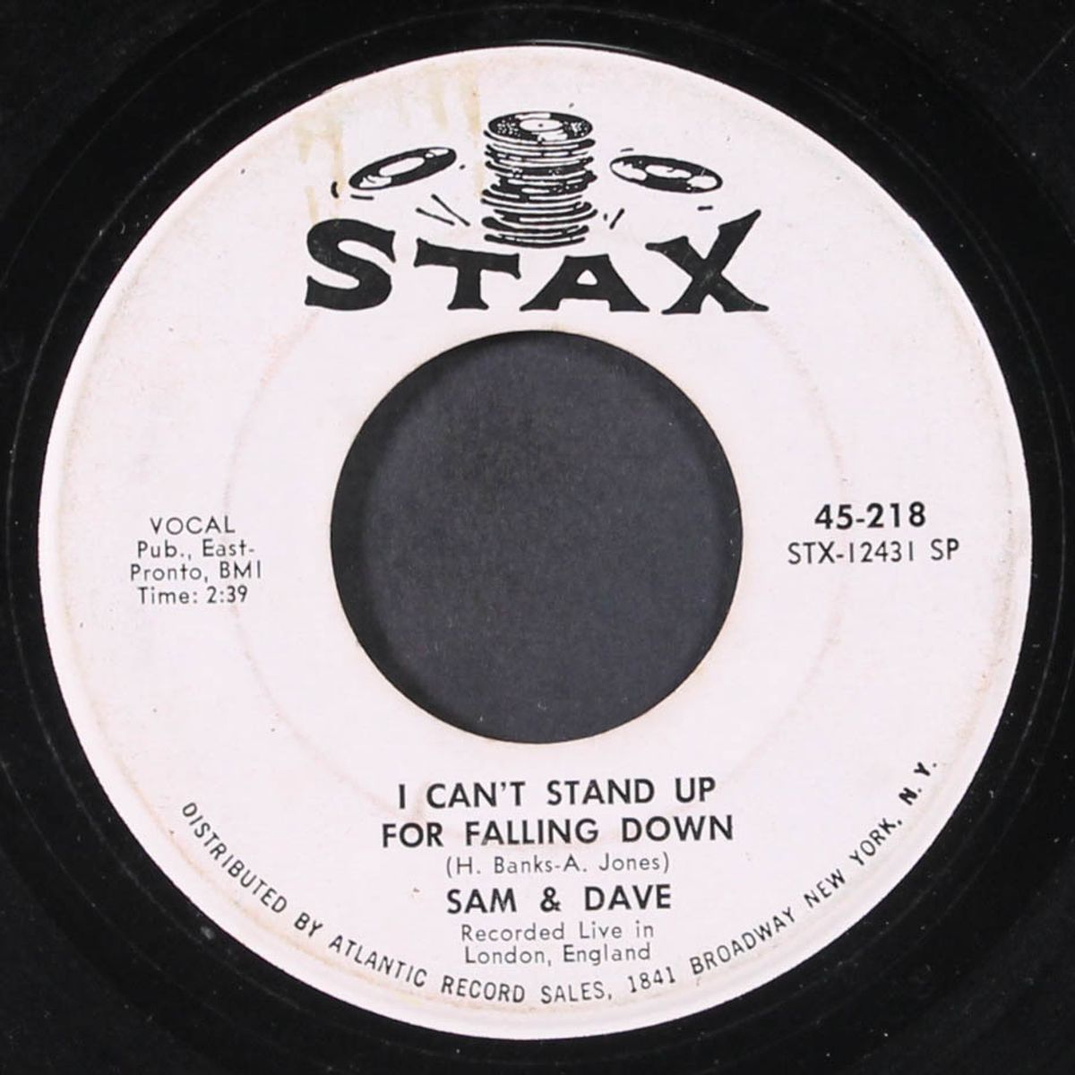 soothe me / i can't stand up for falling down by SAM & DAVE