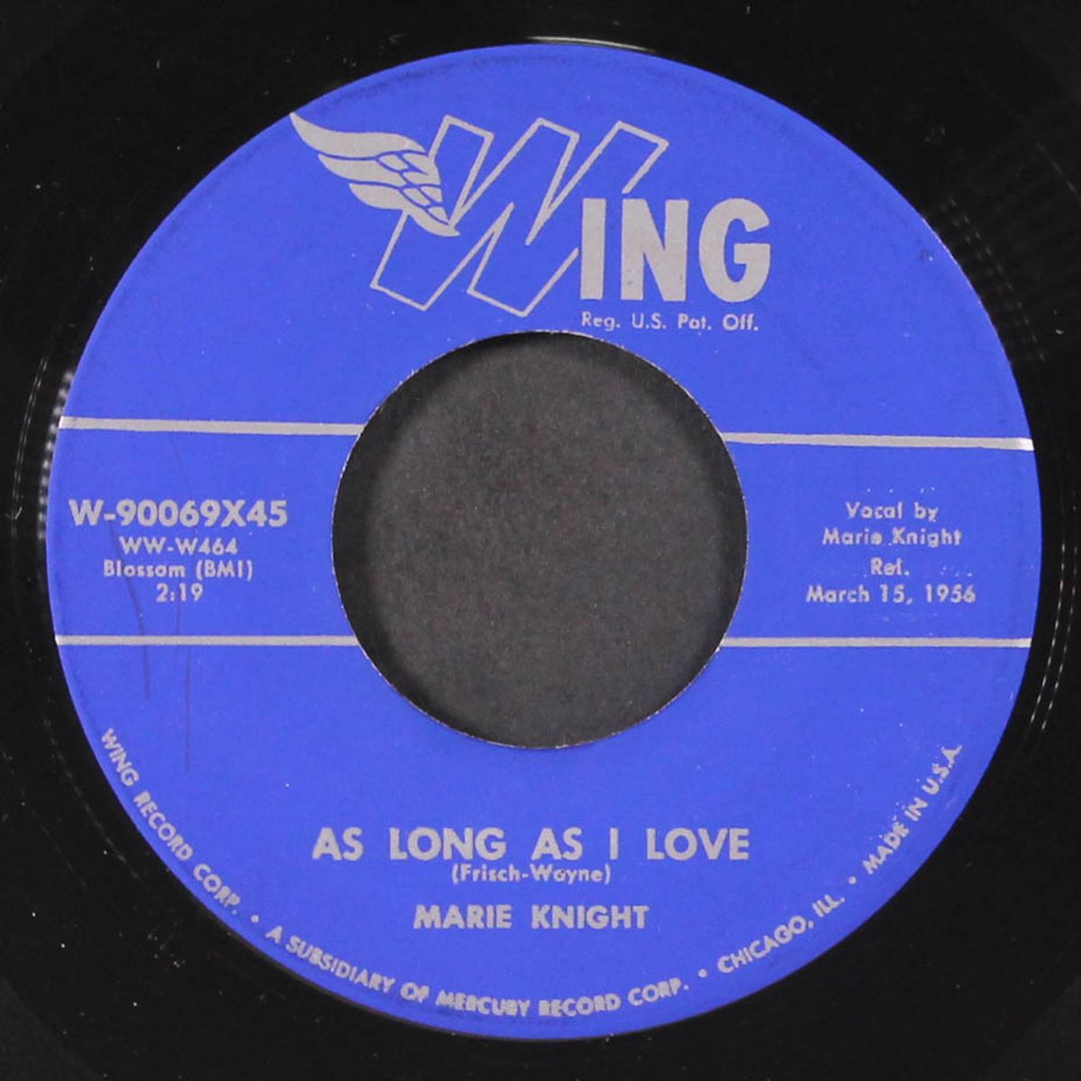 as long as i love / tell me why by MARIE KNIGHT