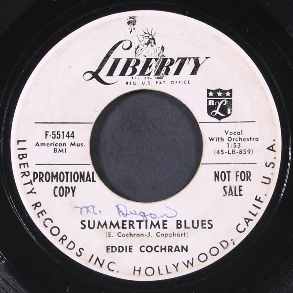 summertime blues / love again by EDDIE COCHRAN