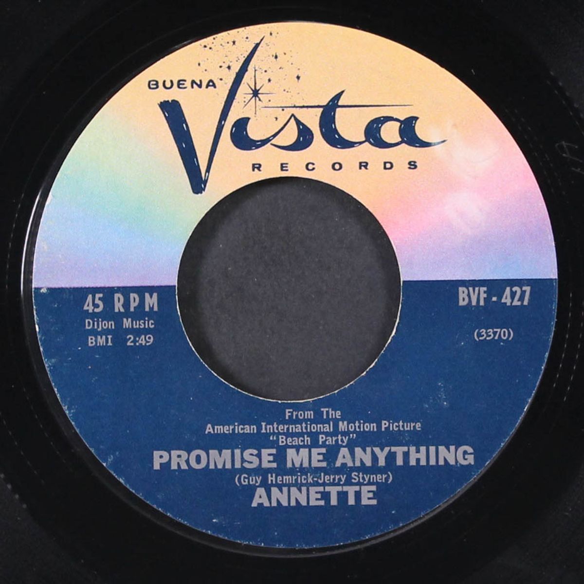 treat him nicely / promise me anything by ANNETTE