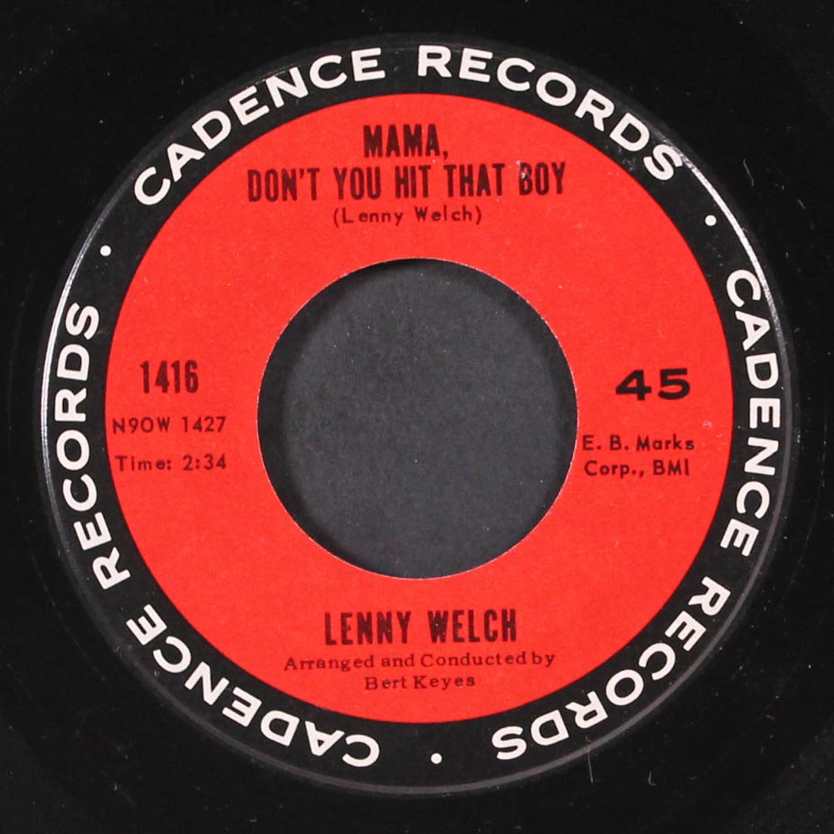 it's just not that easy / mama, don't you hit that boy by LENNY WELCH