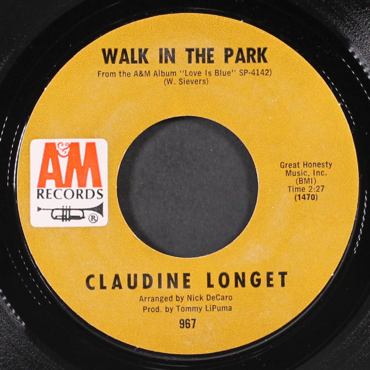 walk in the park by CLAUDINE LONGET