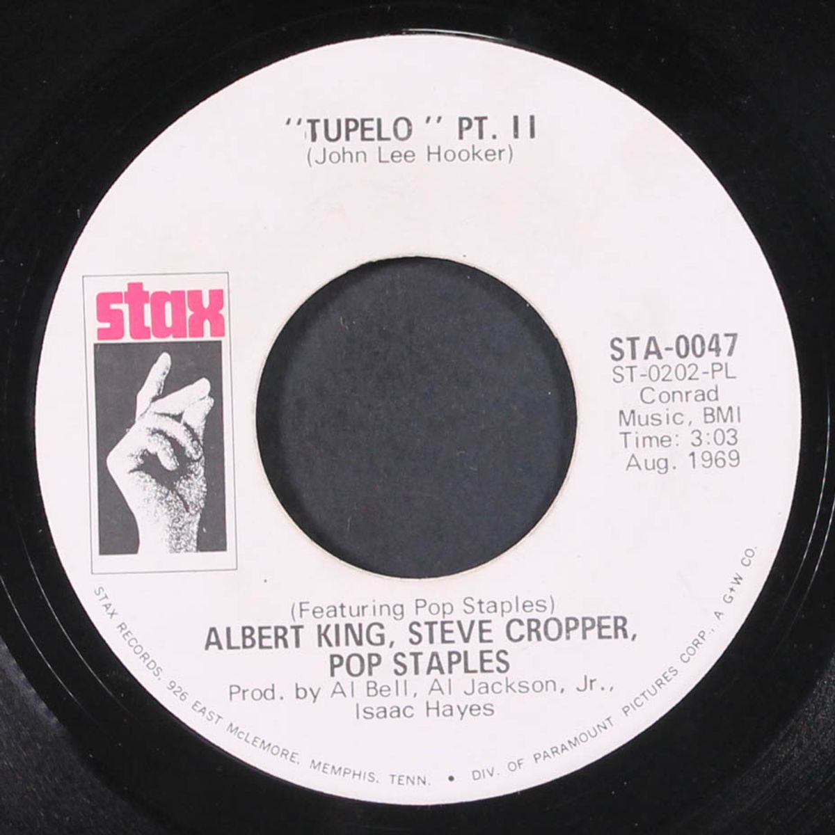tupelo by ALBERT KING, STEVE CROPPER, POP STAPLES
