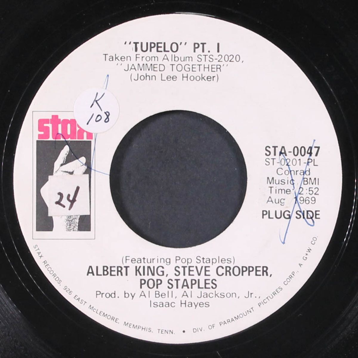 tupelo by ALBERT KING, STEVE CROPPER, POP STAPLES