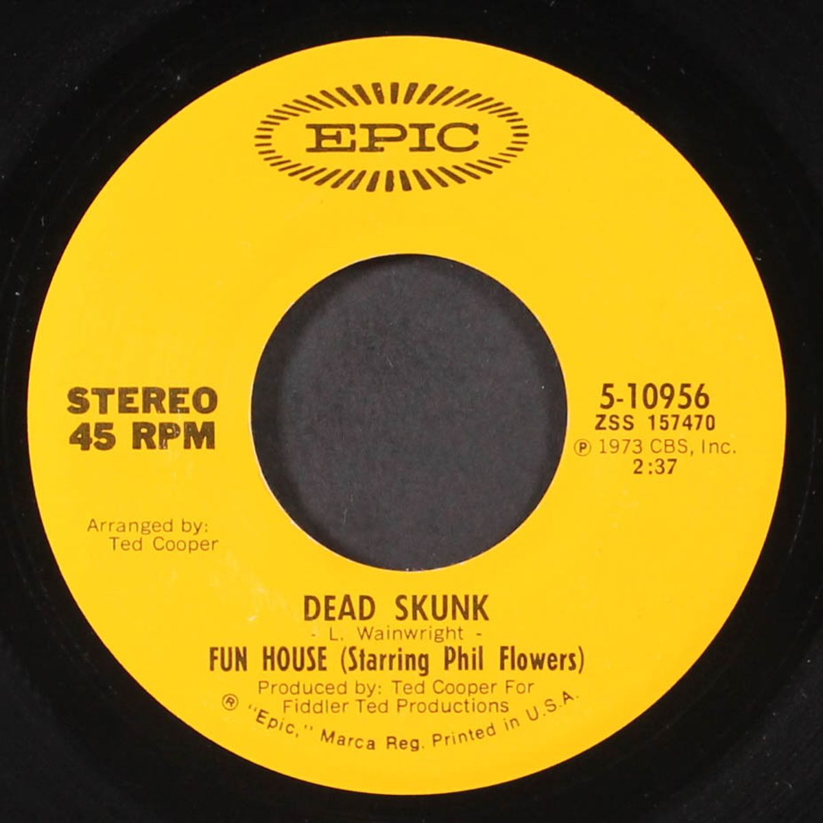 in whose eyes / dead skunk by FUN HOUSE