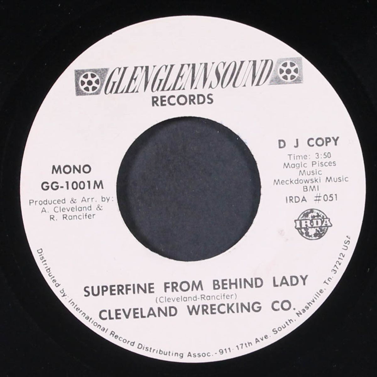 superfine from behind lady / mono by CLEVELAND WRECKING CO.