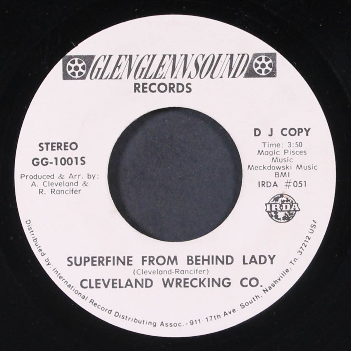 superfine from behind lady / mono by CLEVELAND WRECKING CO.