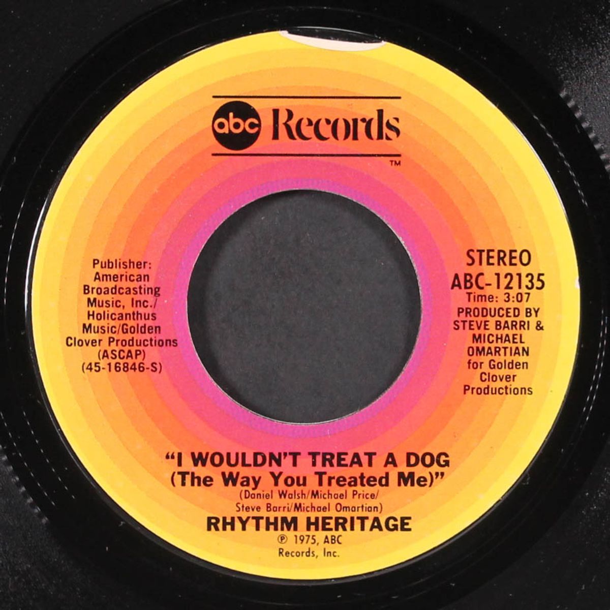 theme from s.w.a.t. / i wouldn't treat a dog by RHYTHM HERITAGE