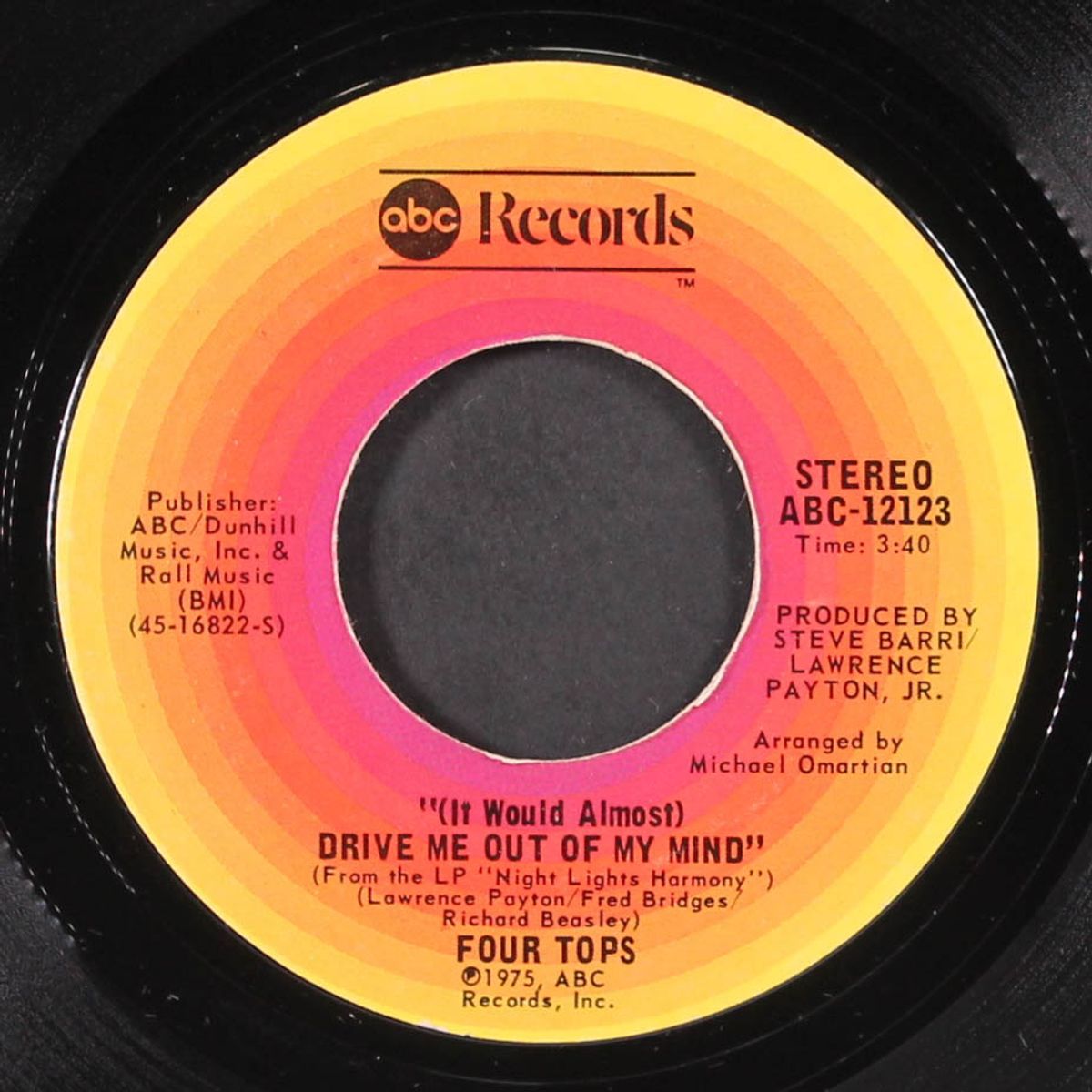 drive me out of my mind / we all gotta stick together by FOUR TOPS
