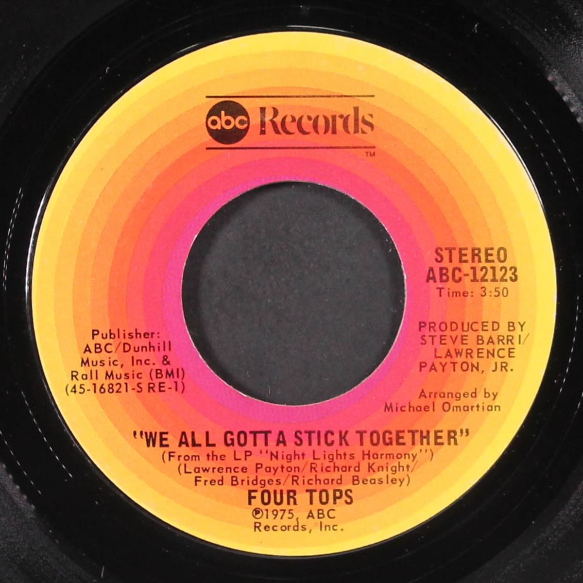 drive me out of my mind / we all gotta stick together by FOUR TOPS