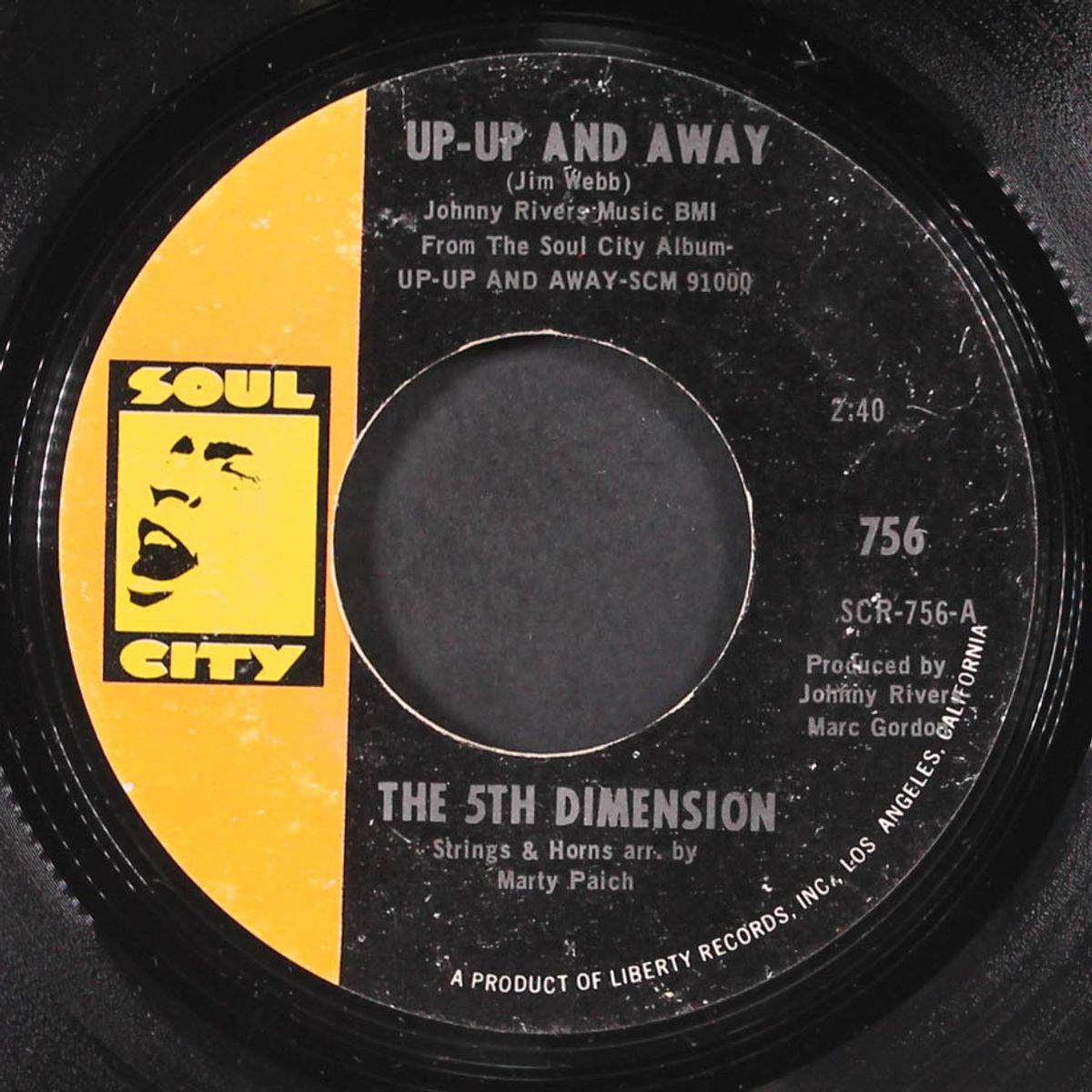 up-up and away / which way to nowhere by FIFTH DIMENSION