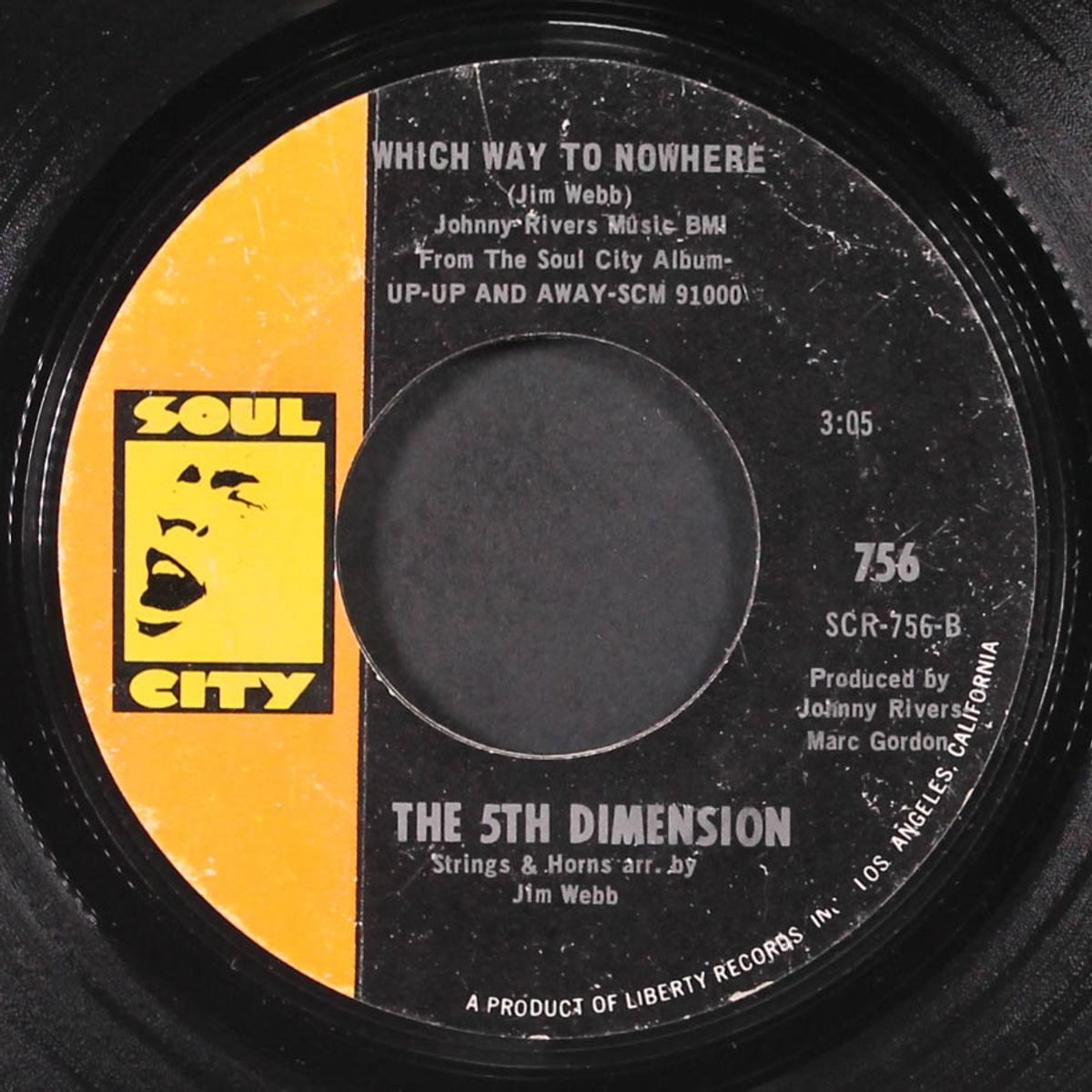 up-up and away / which way to nowhere by FIFTH DIMENSION