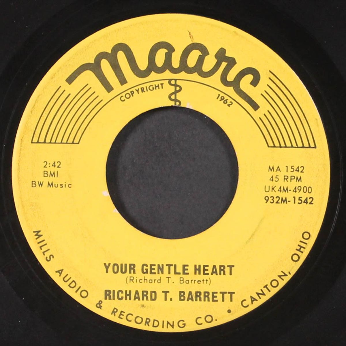 try to be happy / your gentle heart by RICHARD BARRETT