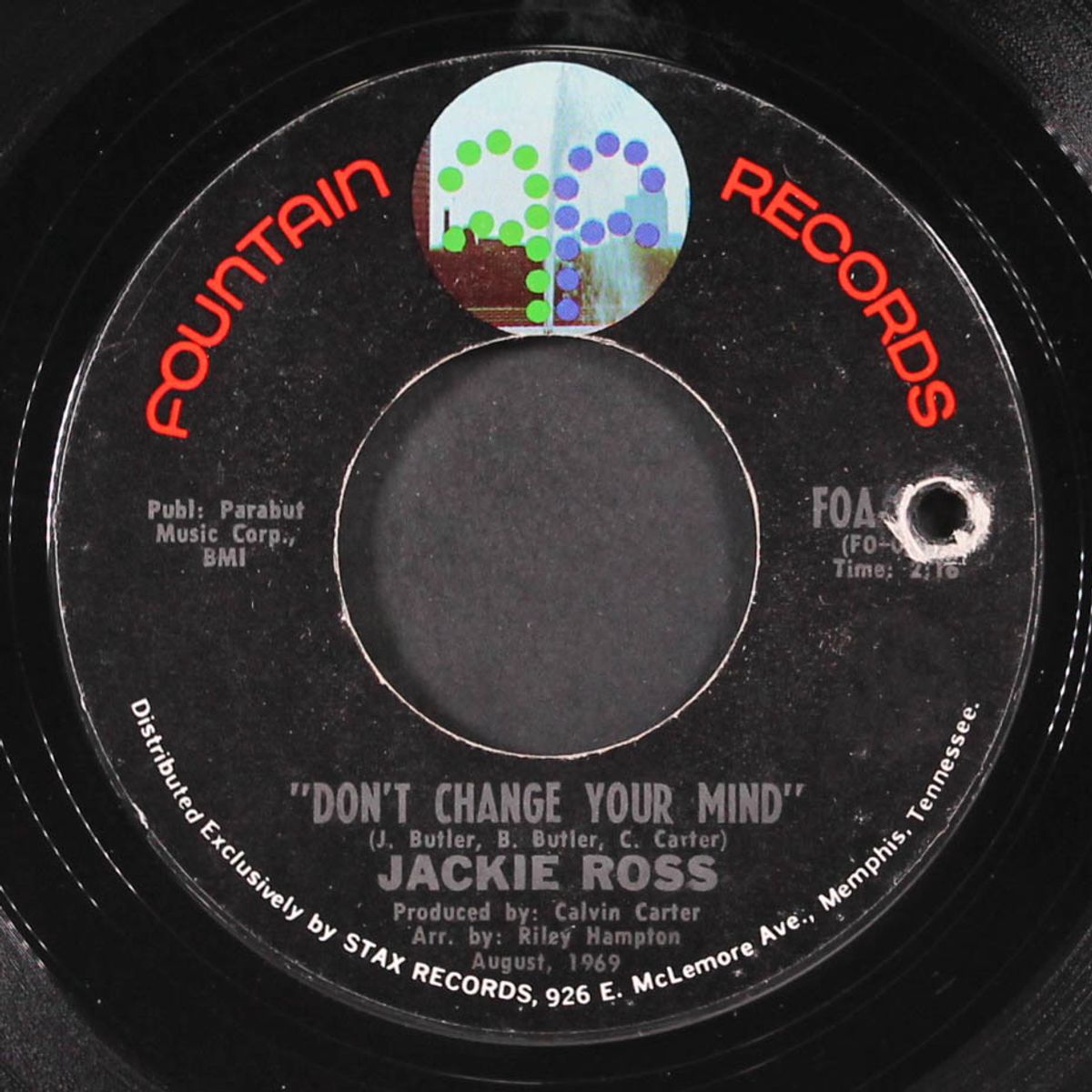 don't change your mind / who could be loving you by JACKIE ROSS